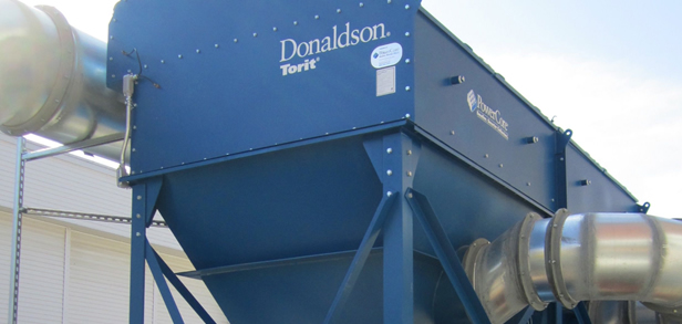 Image of Donaldson Terit industrial dust collection and control systems.